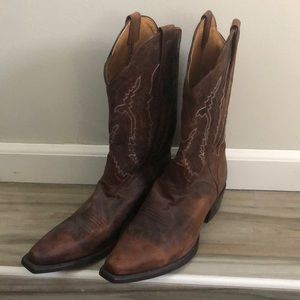 Dark Brown Men’s cowboy boots